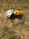 Jay's Grave with flowers