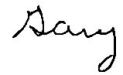 gary signature